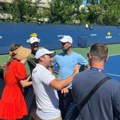 Đoković ne menja dobitnu kombinaciju - sa Monikom Seleš pred duel sa Alkarasom FOTO