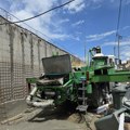 Na nadvožnjaku u Sušici puklo crevo za betonjerku