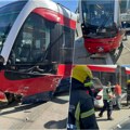 Karambol kod Sajma, sudar na pruzi: Pogledajte prve slike s mesta nesreće, tramvaj iskočio iz šina (foto, video)