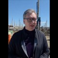 Vučić poslao poruku sa gradilišta nacionalnog stadiona