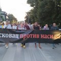 Govor mladog Leskovčanina izmamio suze na protestu u Leskovcu (video)
