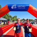 Andrej i Novak iz Leskovca državni prvaci u Akvatlonu, disciplini Triatlona!