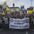 Učesnici marša za taoce protestovali ispred Netanjahuovog kabineta u Jerusalimu