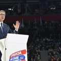 Vučićeva poruka punoj areni: Niko ne može da nam zabrani da čuvamo naše nacionalne interese