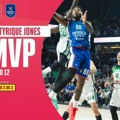 Tajrik Džons MVP 12. kola Evrolige