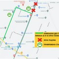 Autobusi na linijama 42 i 43 saobraćaju izmenjenom trasom