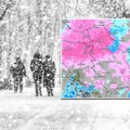 (Mapa) Srbija sutra na udaru obilnog snega, pašće i do 40 cm! Kretanje nevremena iz sata u sat: Rhmz izdao upozorenje na…