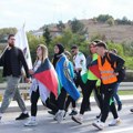 Novopazarski studenti stigli u Rašku prvog dana marša ka Novom Sadu