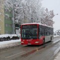 Evo kako u Kragujevcu danas funkcioniše gradski prevoz u aktuelnim vremenskim uslovima