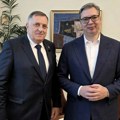Vučić sa Dodikom: Narednih dana važne odluke o gradnji memorijalnog centra Donja Gradina