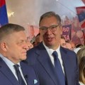 Ruzmarin, traktori i Fico: Prvi skup Vučića u Novom Sadu od pada nadstrešnice