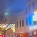Prvi snimci požara u centru Beograda: Jezivi prizori u Knez Mihajlovoj, stanari u šoku (video)