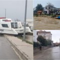 Jezivi prizori iz Hrvatske: Bujice preplavile ulice Zadra, pala rekordna količina kiše, brod se nasukao na ulicu (foto/video)