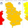 Od danas do nedelje 21. jula RHMZ Srbije upozorava na grmljavinske nepogode