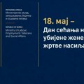 Крагујевац обележио Национални дан сећања на жене страдале у насиљу