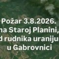 Veliki požar kod Gabrovnice u opštini Knjaževac: Šta se dešava u blizini nekadašnjeg rudnika uranijuma?