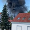 Eksplozija u Varaždinu! Crni dim diže se iznad grada, na terenu hitne službe (video)