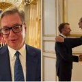 „Evo me u Jelisejskoj palati, kasno je uveče…“ Vučić se sastao s Makronom: Sad ćemo nas dvojica jedno sat vremena da…