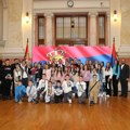 Deca iz Zvečana u poseti Skupštini Srbije