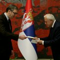 "Dobro nam došli i srećan rad" Predsednik Vučić primio akreditivna pisma novog ambasadora Suverenog Vojnog Malteškog Reda