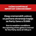 Најважније информације око концерта Раммстеин-а у Београду: Мапа, које предмете је забрањено унети...