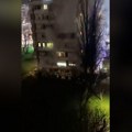 Požar na Novom Beogradu: Dim kulja na sve strane, podrumske prostorije zgrade u plamenu (video)