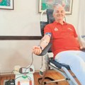 Darivanje krvi ušlo mu u krv