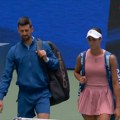 Novak Đoković i Olga Danilović izašli na teren US Opena, publika u Njujorku ih dočekala ovacijama