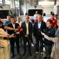 Macut i Lončar obilaze novu zgradu Hitne pomoći u Beogradu