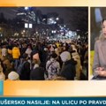 Sramno - opozicija opet lešinari na tragediji Megafon opozicije na protestu zbog smrti bebe