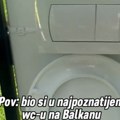 Istraumirate se kad uđete unutra Srbi u čudu zbog javnog toaleta sa Balkana, pogledali oko sebe pa ostali u šoku (video)