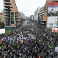 Studentski protest 'Za Generalštab' u Beogradu