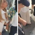 Incident ispred Skupštine Srbije: Poslanica NPS pokušala nožem da iseče transparent