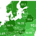 Hrvatska u proseku, Slovenija na vrhu... Ovo je mapa sveta prema prosečnom koeficijentu inteligencije: Evo koliki IQ imaju Srbi…
