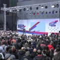 IZBORI: Završni predizborni skup SNS-a u Kragujevcu - Vučić: Pobedićemo zajedno, penzije u Srbiji će biti 650, a plate…