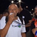 Opozicija blokira železničku stanicu Prokop (video)