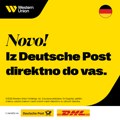 Western Union dostupan na hiljadama Deutsche Post lokacija širom Nemačke