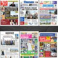 Naslovne strane današnjih novina: Prelistavanje štampe za ponedeljak, 29. jun 2026. godine