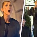 Selin Dion se bosa popela na haubu pa zapevala: Posle teške bolesti napravila šou pred hotelom, fanovi pevali sa njom
