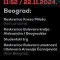 I u Leskovcu akcija ProGlasa: Zastani Srbijo u 11.52 ispred Robne kuće