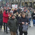 Studenti tehničkih fakulteta krenuli u protestnu šetnju do Palate Srbija