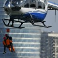 Helikopterom izvučen čovek iz Save u Beogradu: Drama koje nije bilo, SVS i HJ u zajedničkoj vežbi