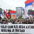 Skup podrške srpskom narodu na Kosovu studenata u blokadi