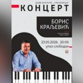 Koncert pijaniste Borisa Kraljevića