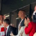 Nikola Jokić stigao na finale Lige šampione! Napravio je dar-mar u loži posle gola Arsenala! (video)