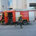 Požar u zgradi Železnice Srbije u Beogradu