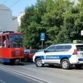 Sudar tramvaja na Novom Beogradu