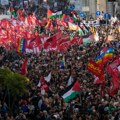 Generalni štrajk i masovni protesti podrške Gazi paralisali gradove i prevoz u Italiji