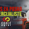 Ćorić Agrar d.o.o. zapošljava Prodavca – komercijalistu poljoprivredne mehanizacije