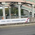 21. oktobar u Kragujevcu osvanuo sa transparentima „Srbi nisu genocidan narod“